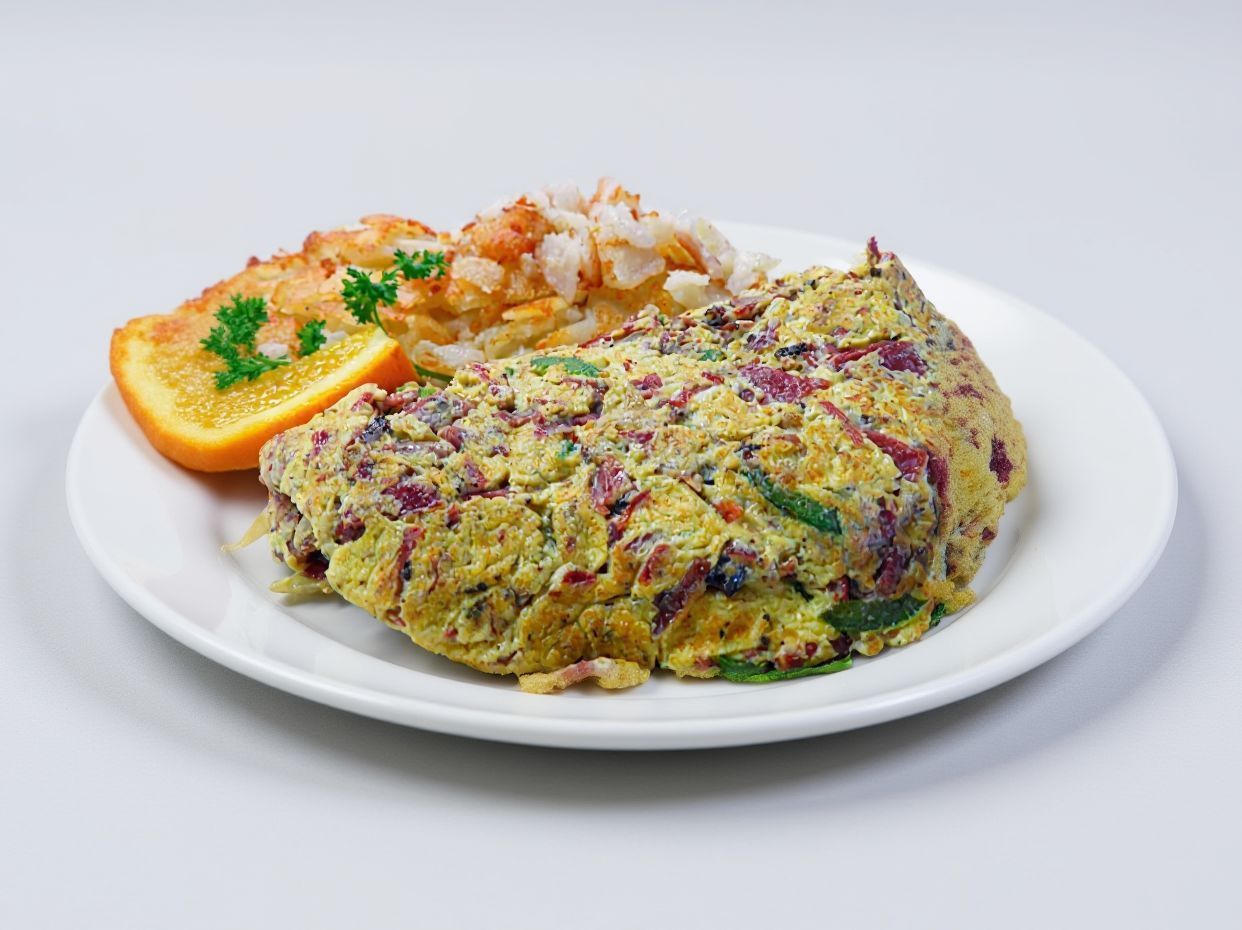 Pastrami Omelette