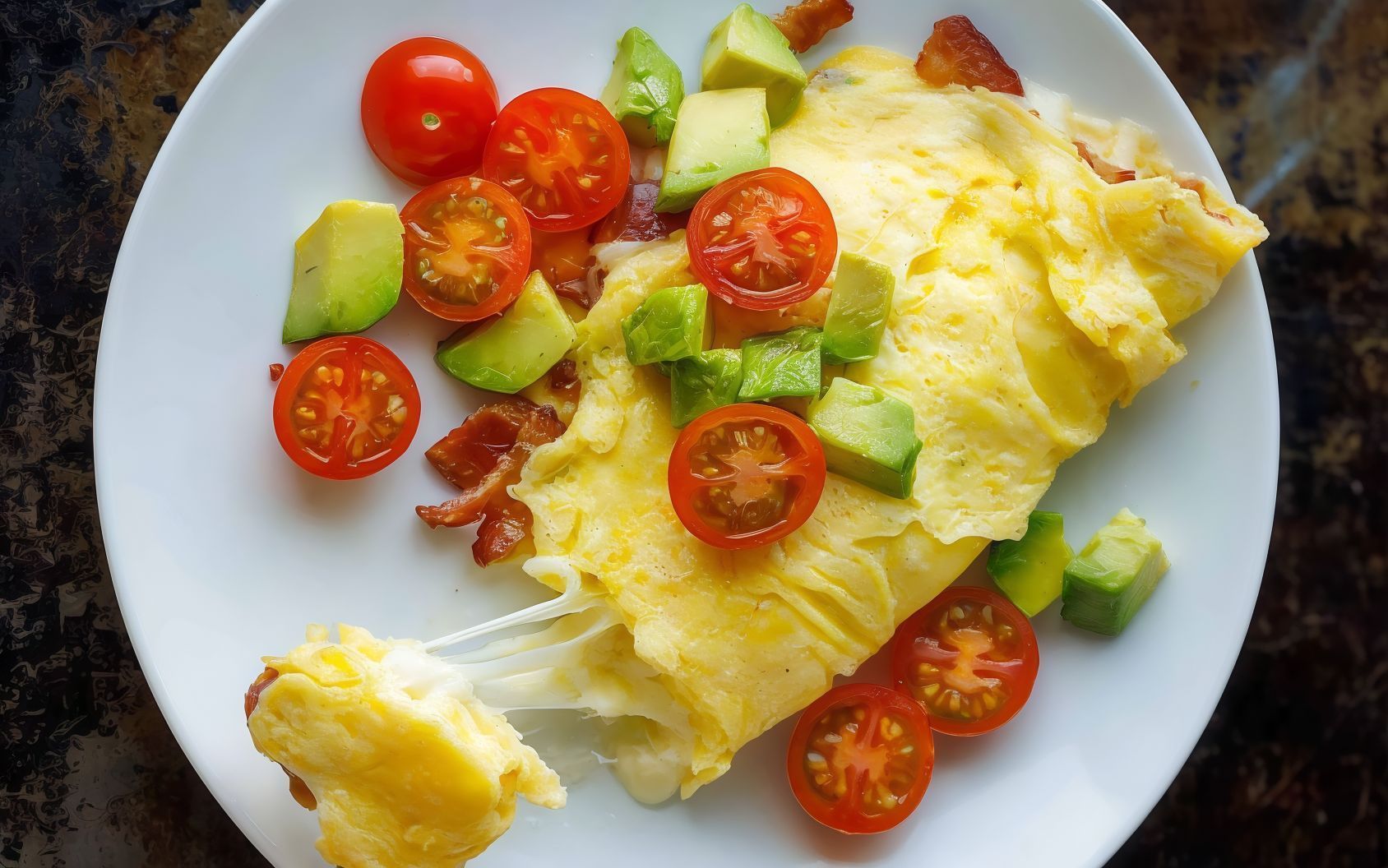Mozzarella Omelette
