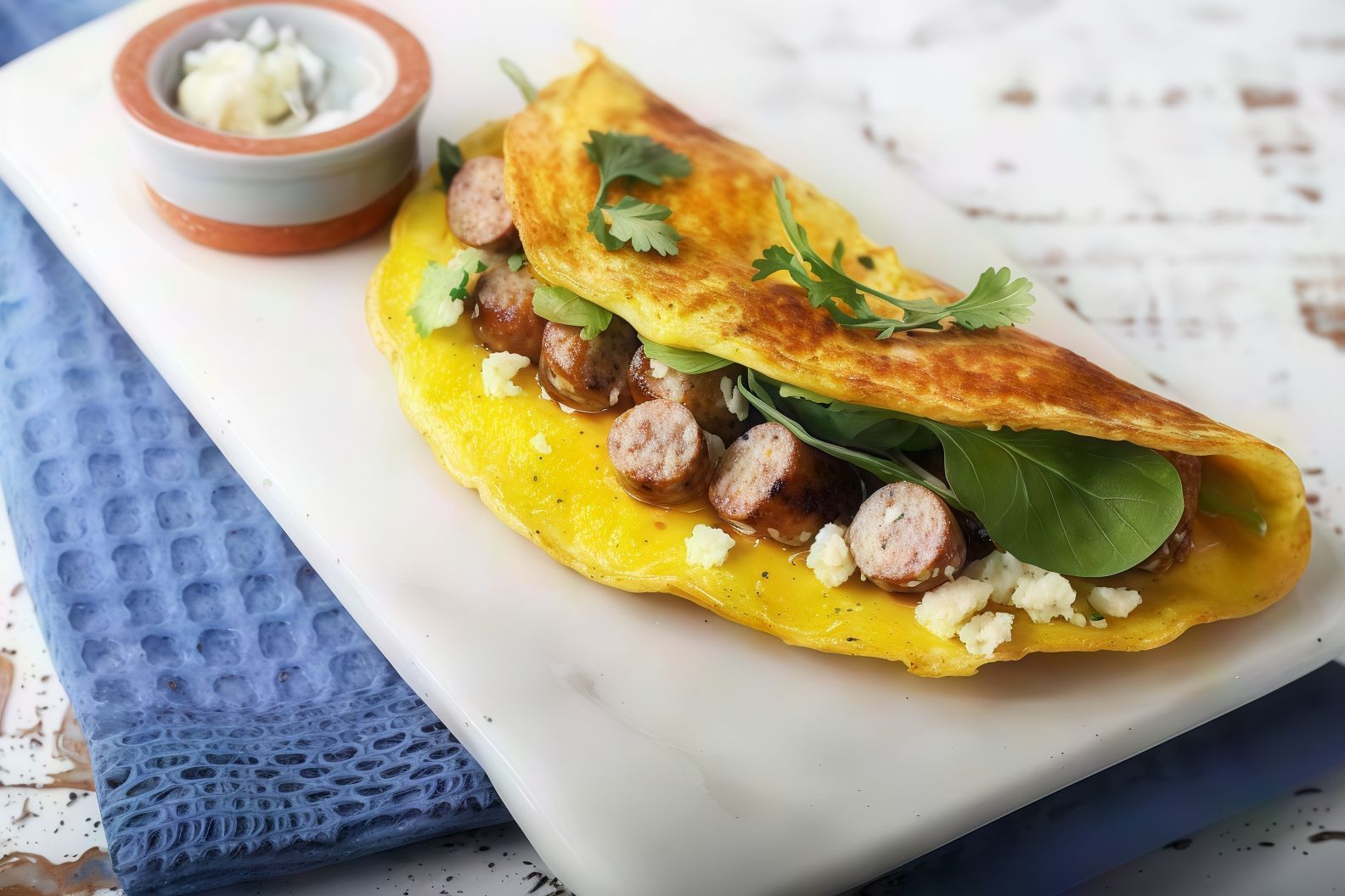 Sausage Omelette