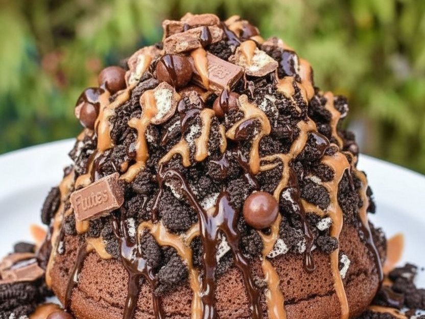 Chocolate Island Molten Cake