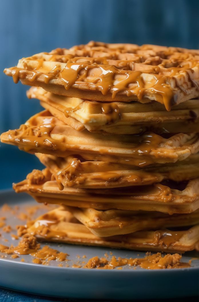 Lotus Biscoff Cookie Waffles