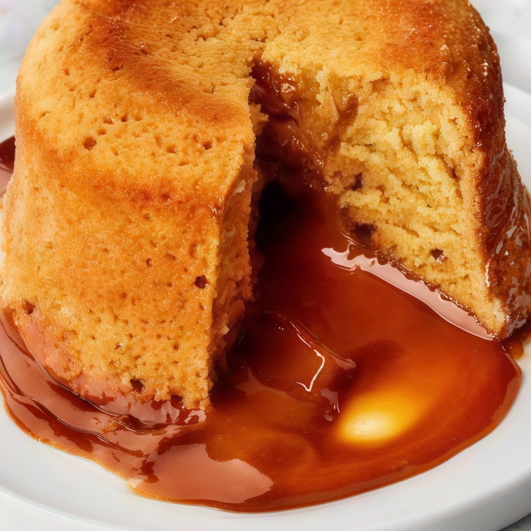 Caramel Molten Cake