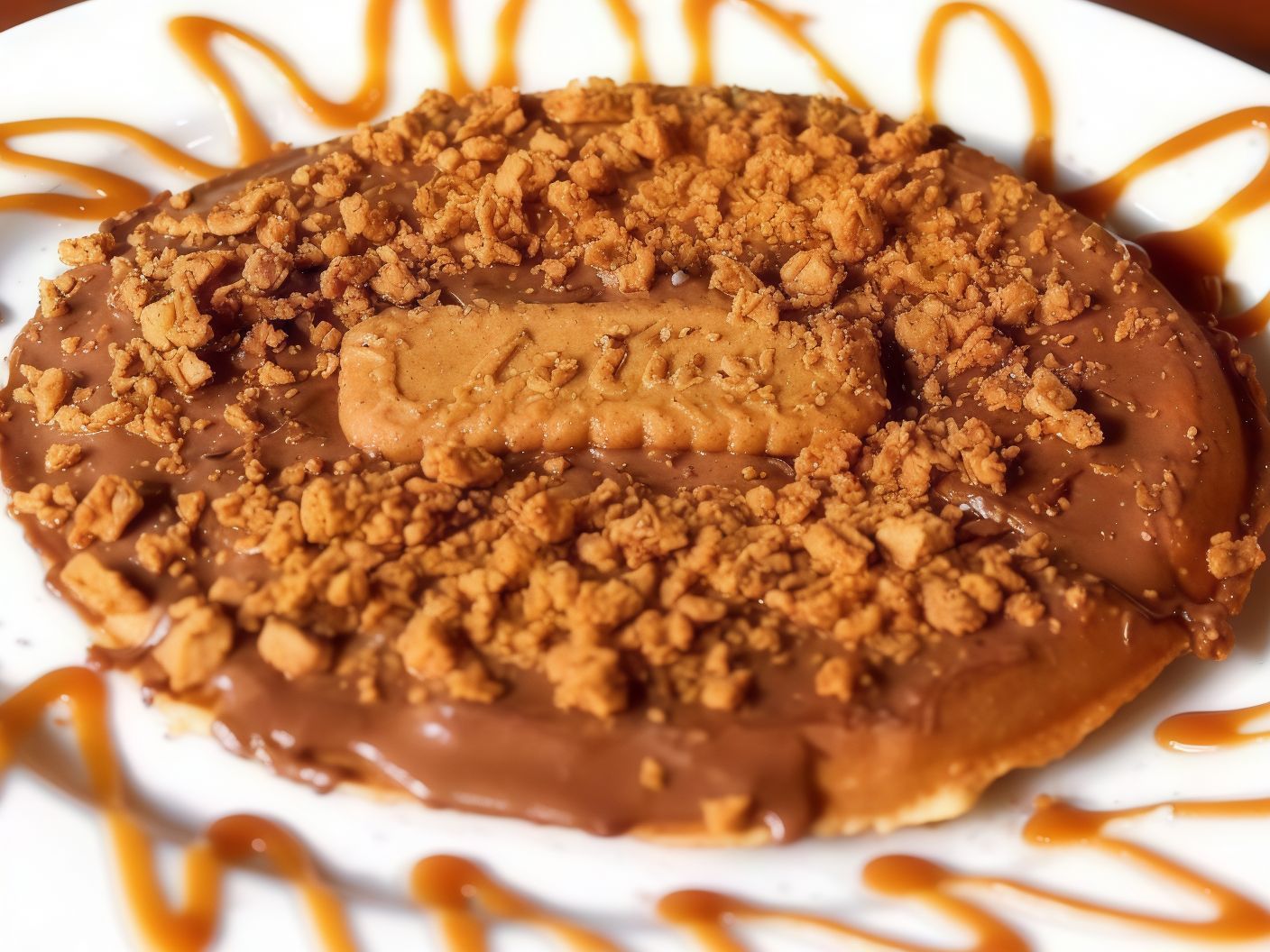 Lotus Butter Cookie Waffle