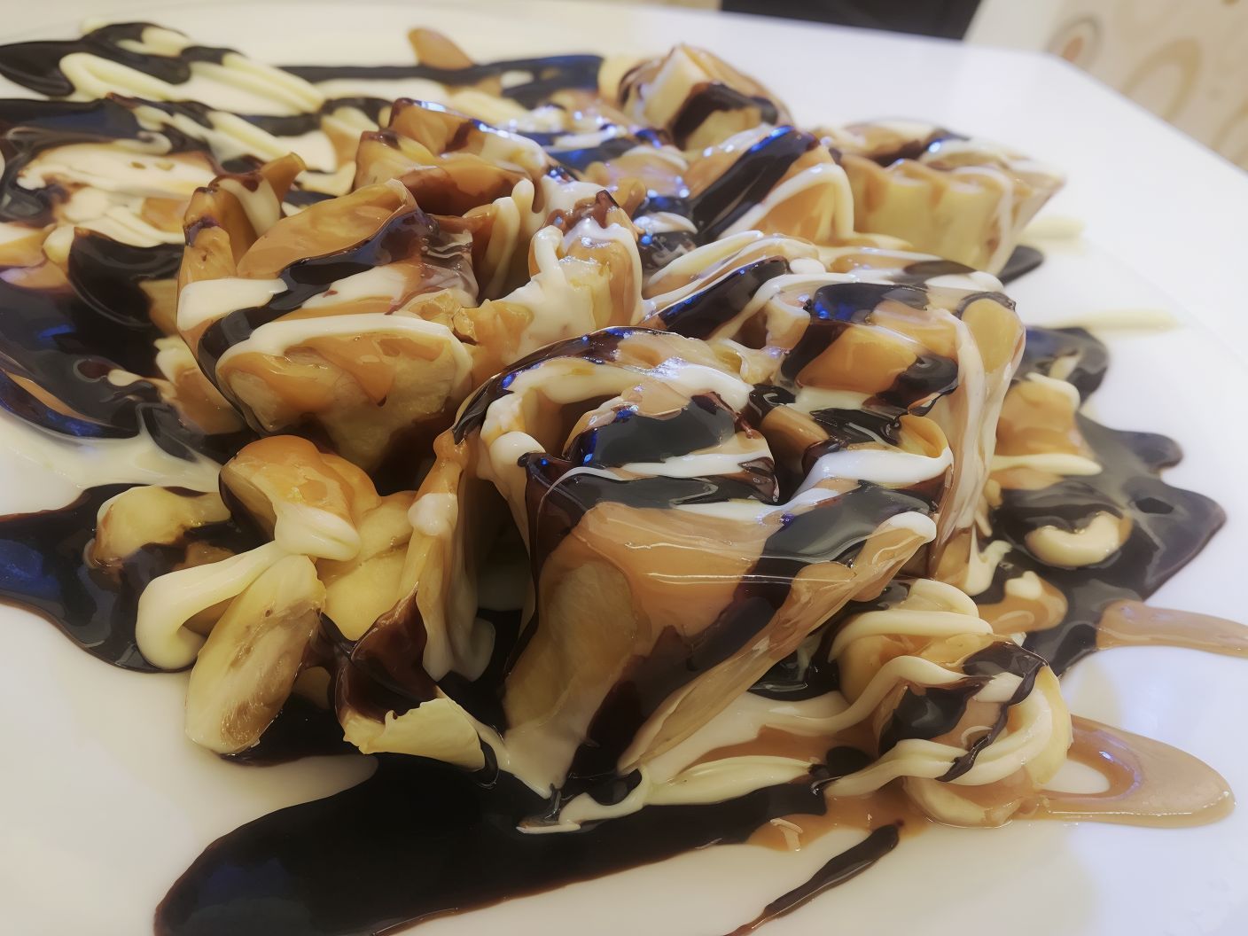 Banana Wrap Lotus Crepe