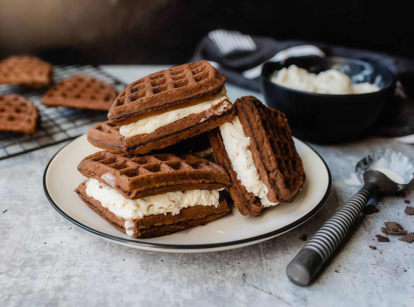 Oreo Waffle