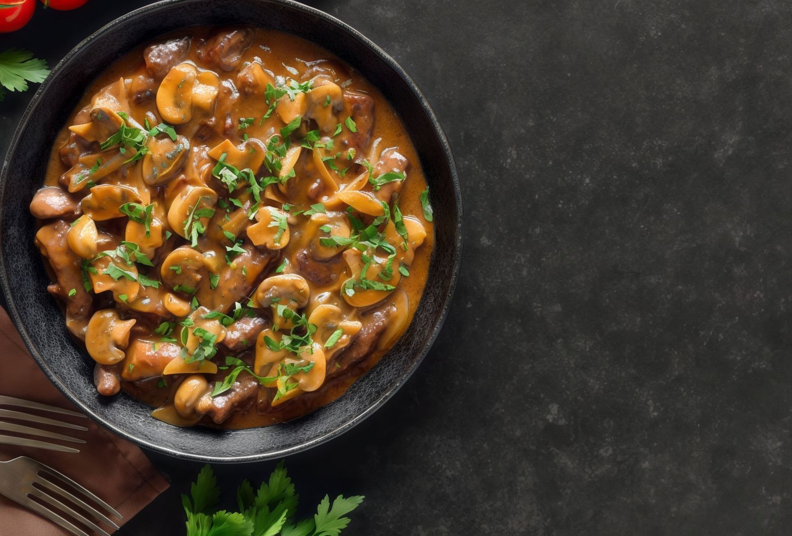 Beef Stroganoff