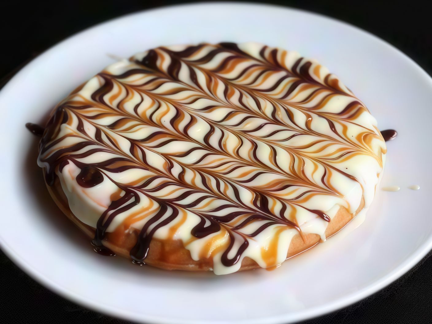 White Chocolate Waffle