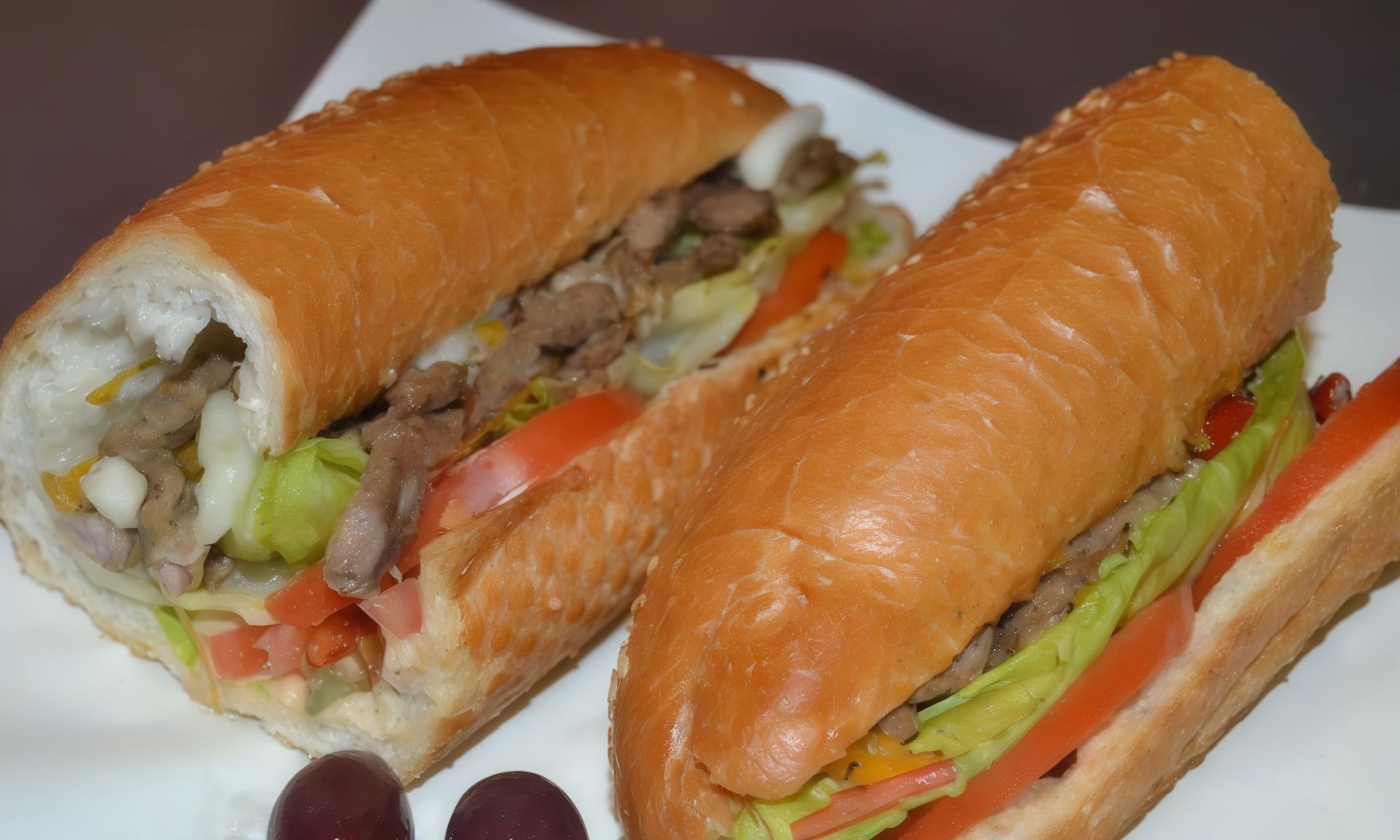 Mix Roe With Herring Sandwich