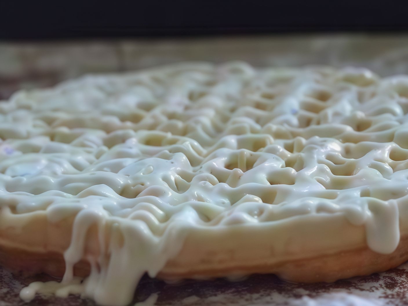 White Chocolate Waffle