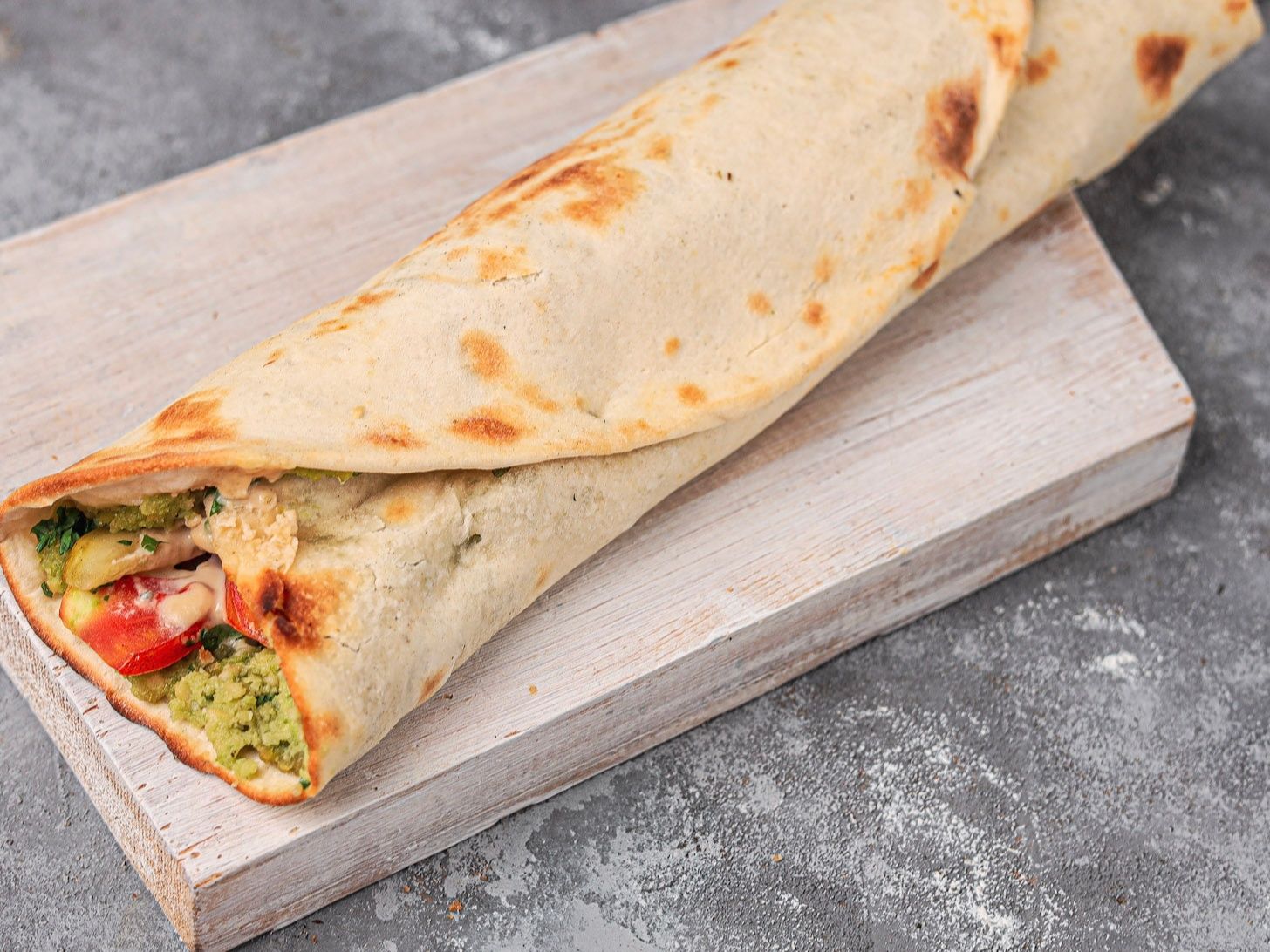 Grilled Falafel Manouche