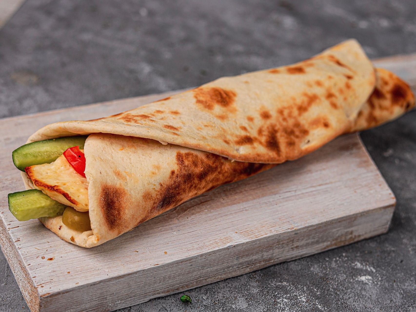 Halloum Wrap Sandwich