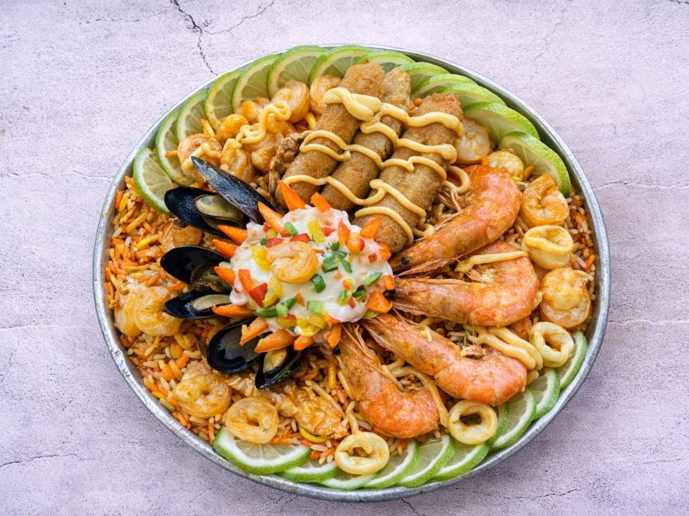 Seafood Biryani Platter