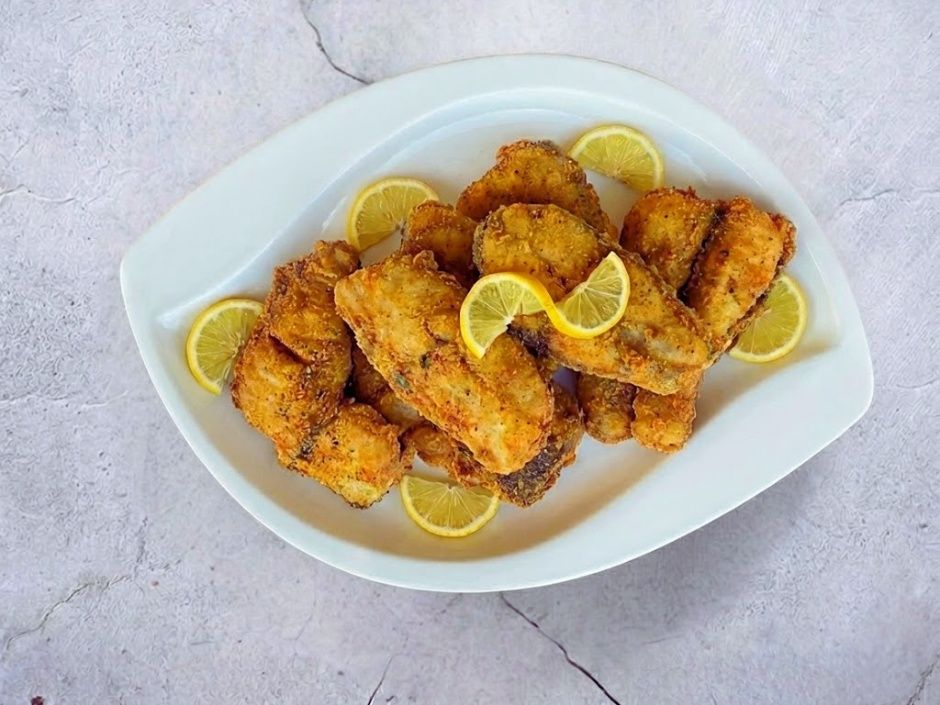 Fried Sea Bass Fillet Cuts 700g (Approx.)