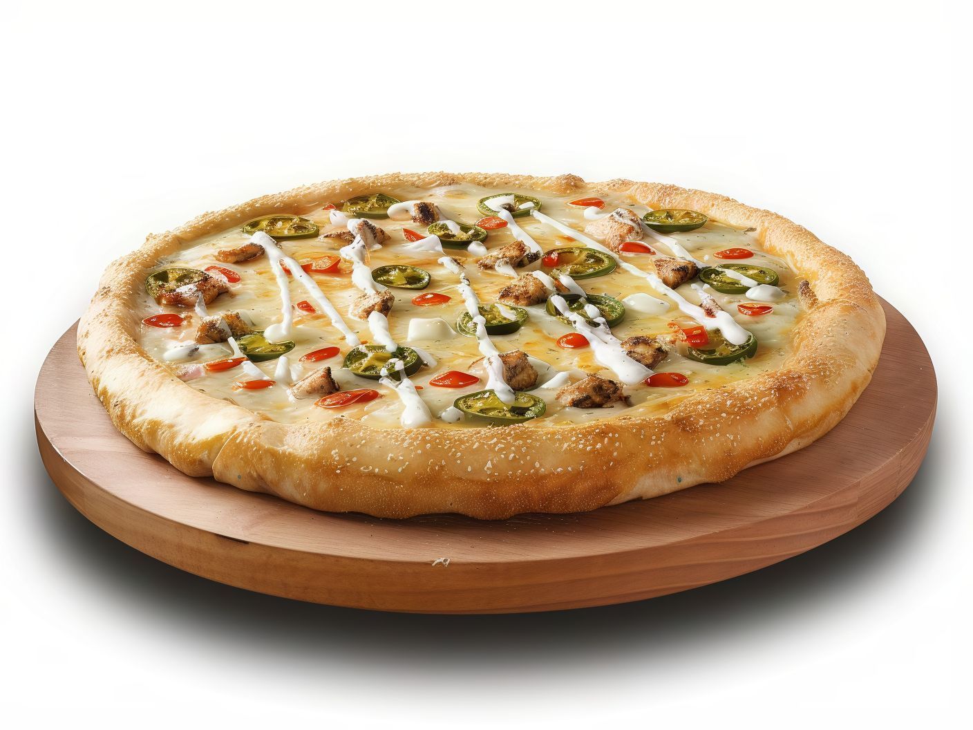 Ranch Chicken Pizza