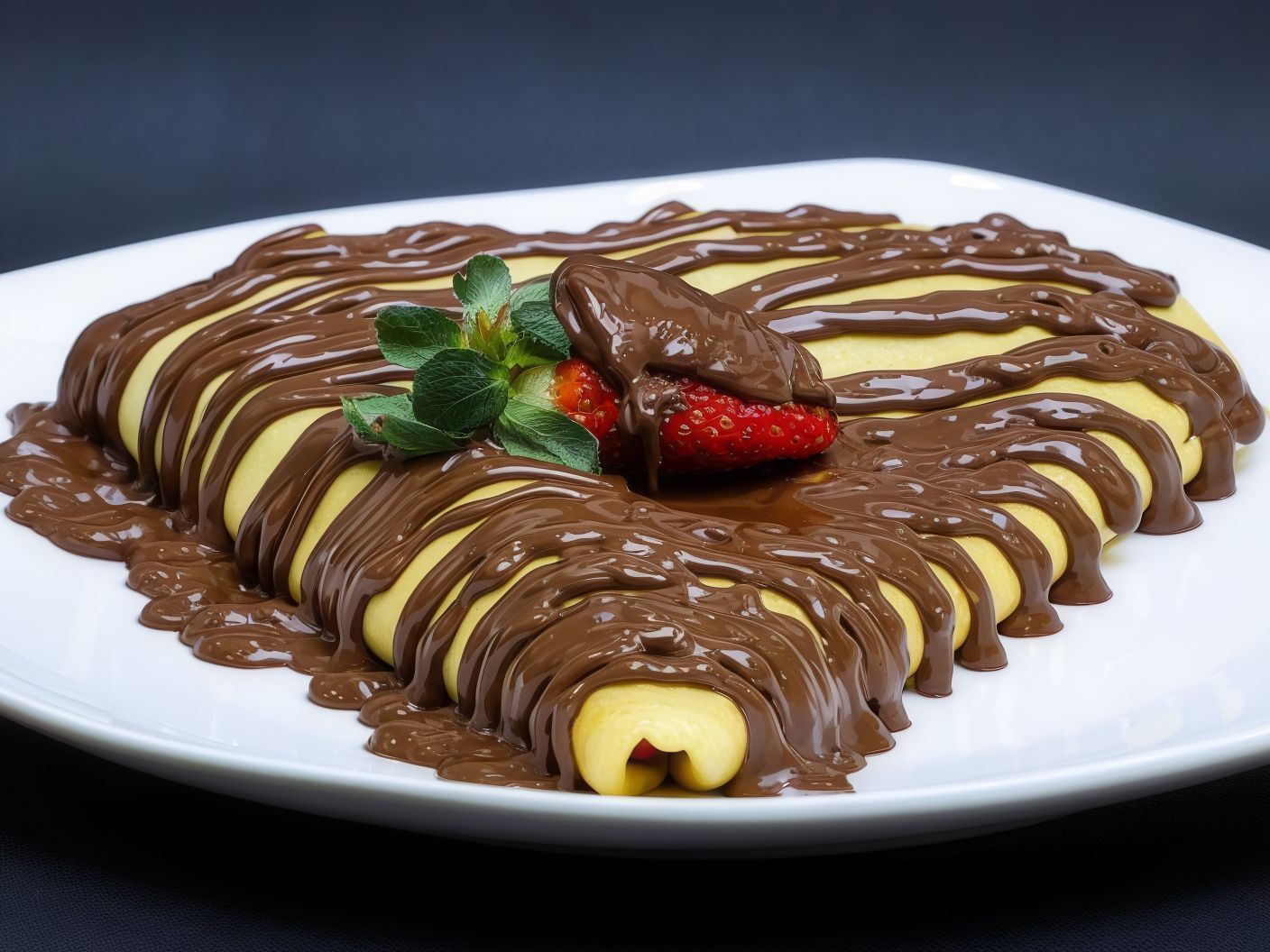 Nutella Chocolate Crepe