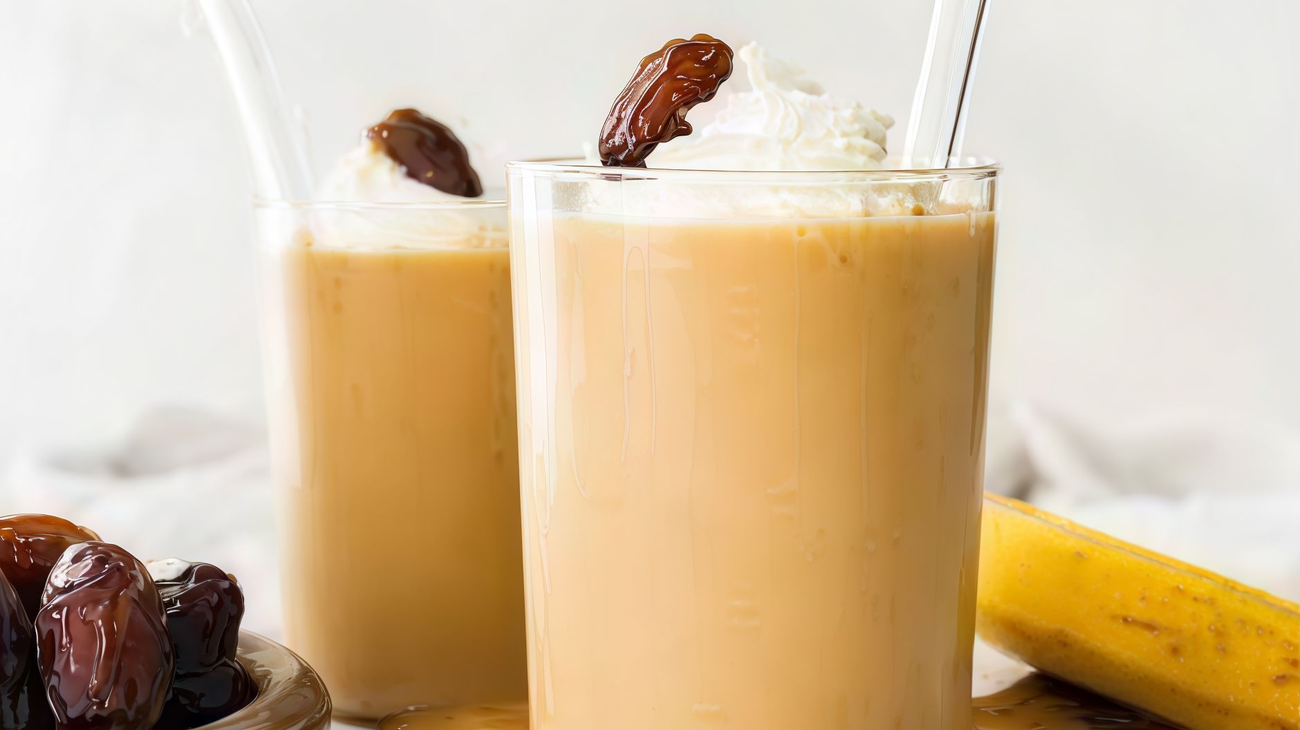 Dates With Cream And Honey