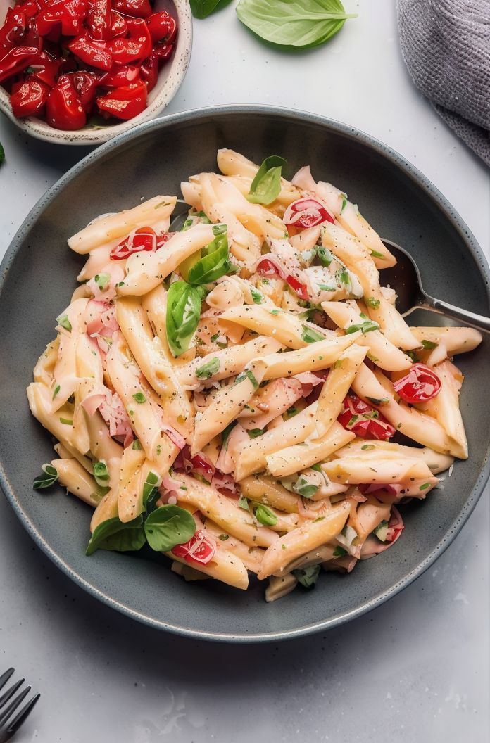 Tabasco Pasta Salad
