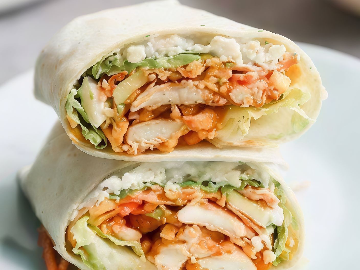 Tabasco Chicken Wrap