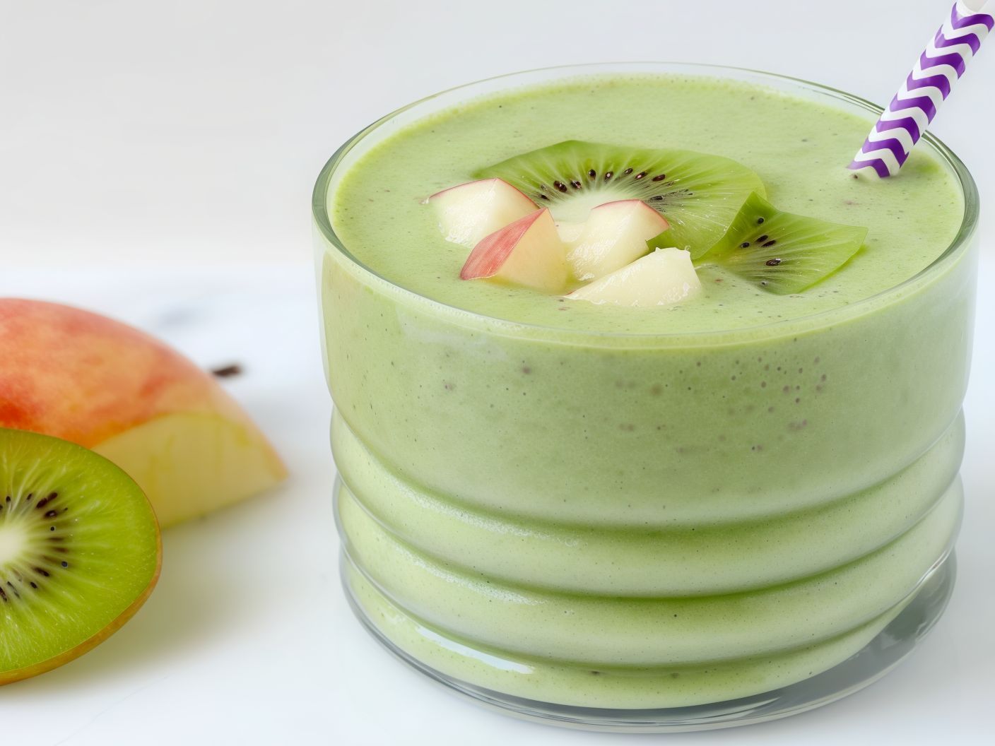 Kiwi and Apple Smoothie