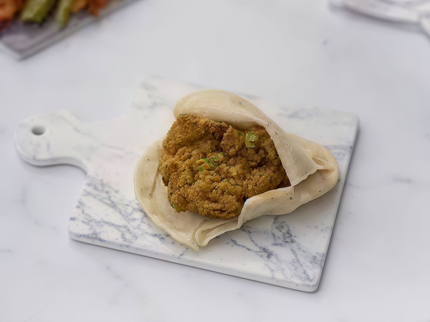 Falafel With French Egga