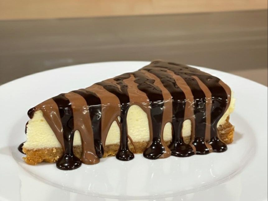 Baked Cheese Cake With Your Choice Of Topping