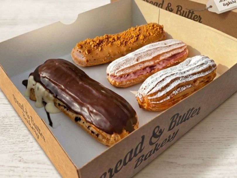 Eclair Box -4 Pieces