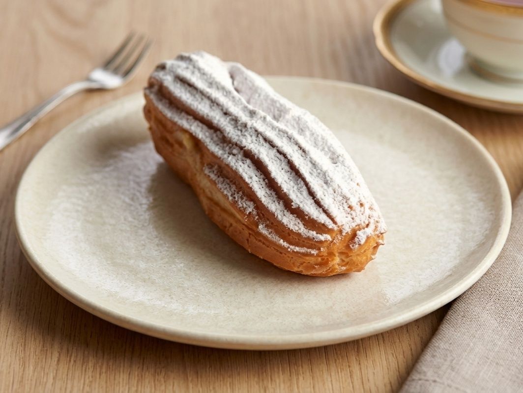 Pastry With Sugar Eclair