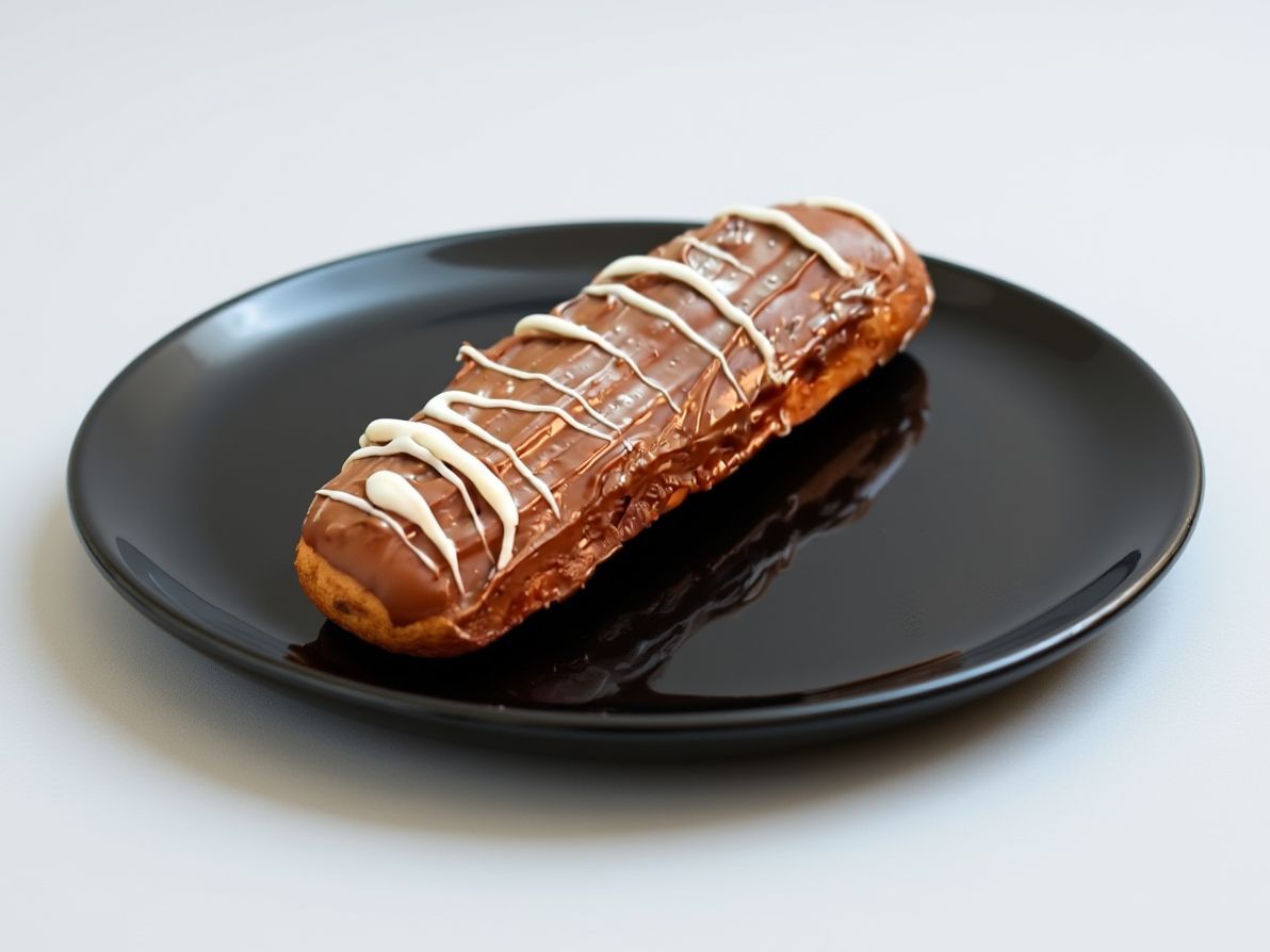 Nutella Pastry Cream Eclair