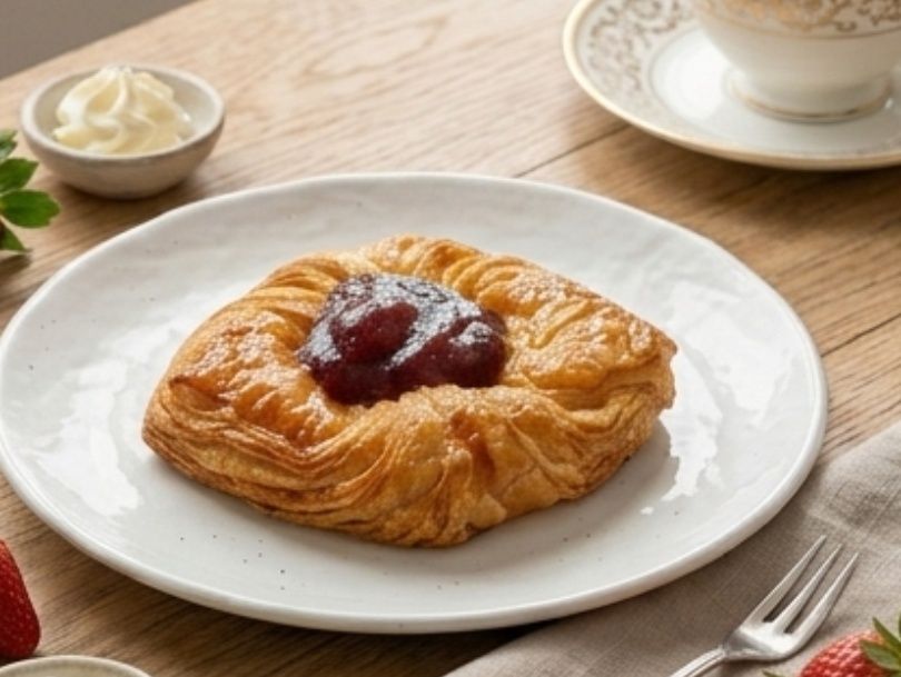 Strawberry Danish