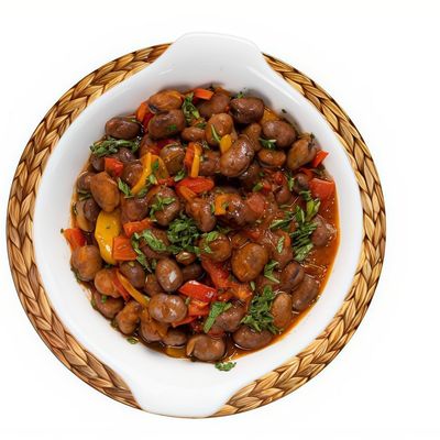 Foul With Oriental Sausage Dish