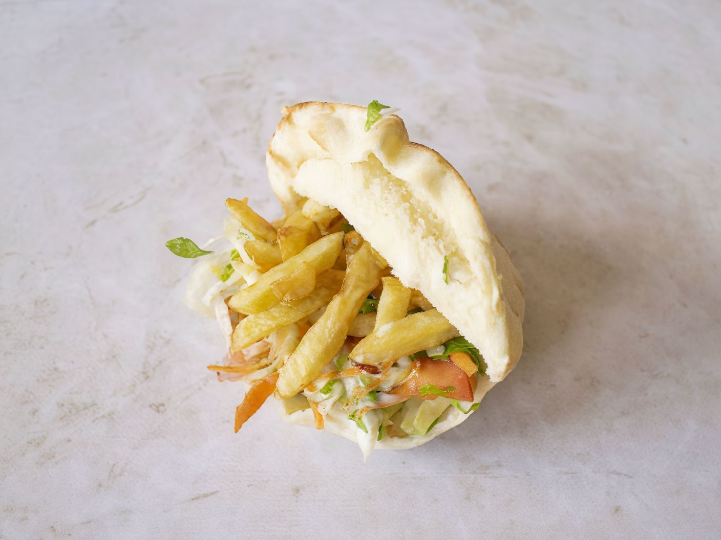 French Fries Sandwich