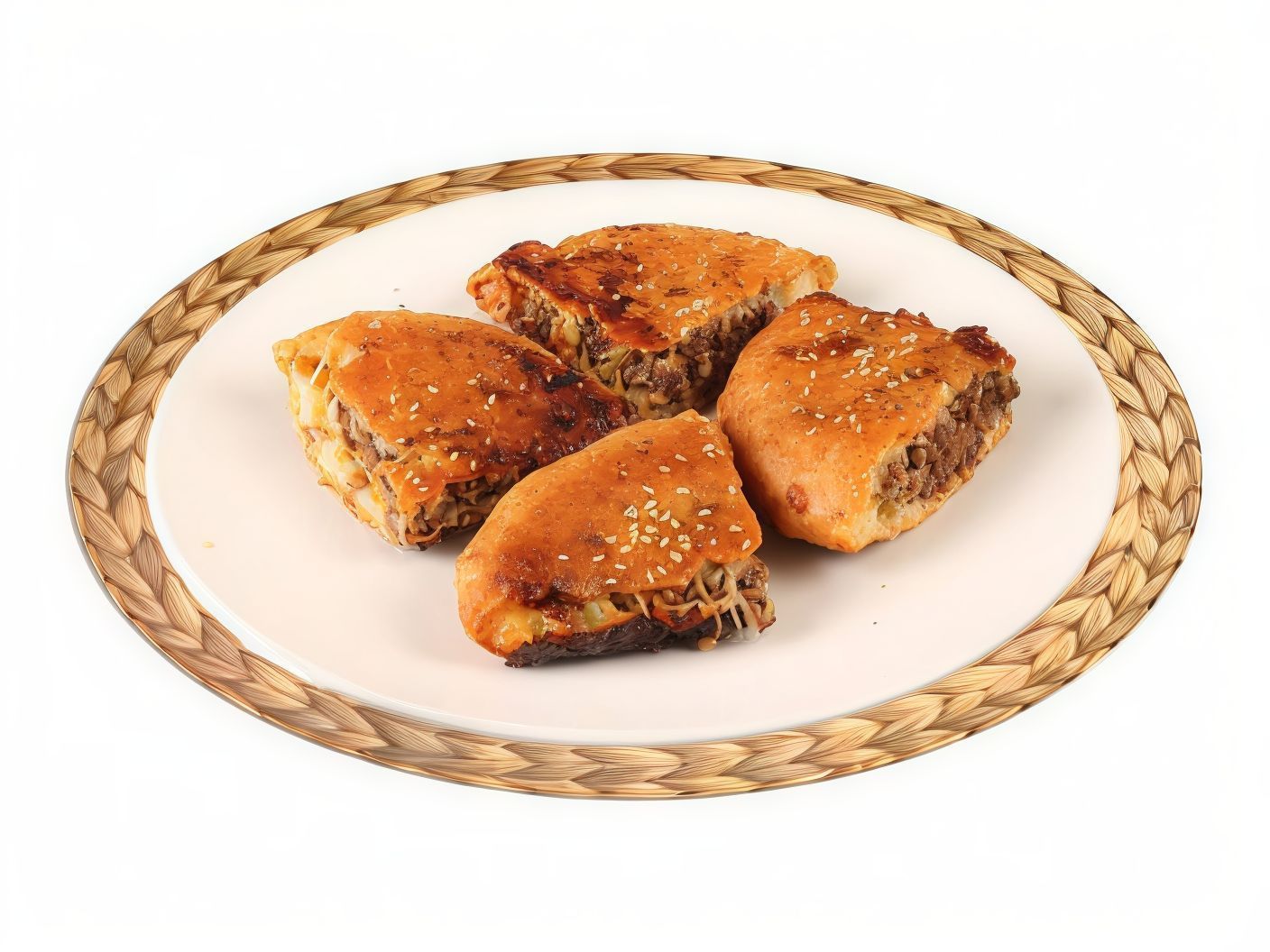 Hawawshi With Cheese Platter