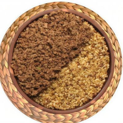 Grits With Minced Meat Casserole 1 Person