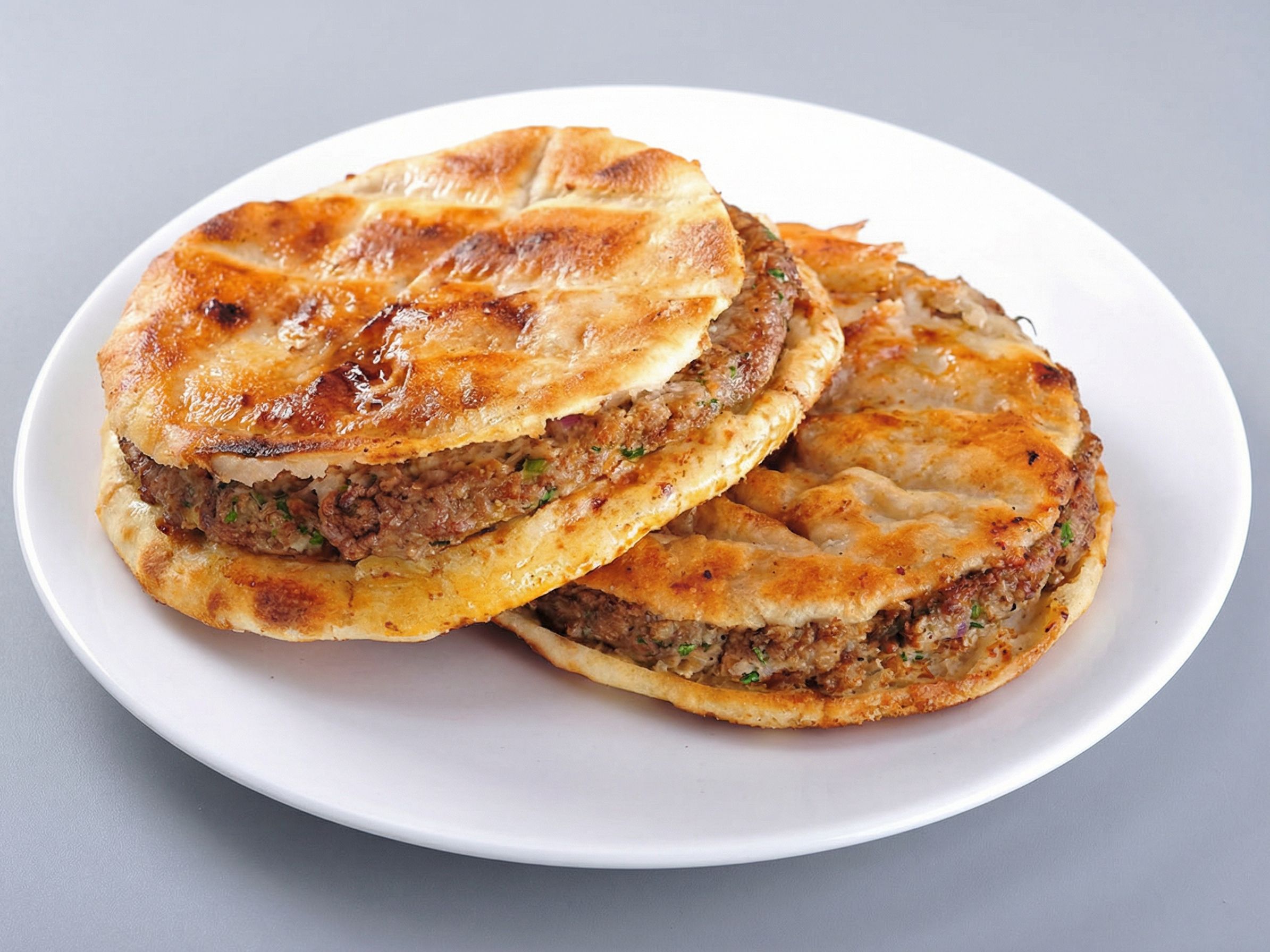 Hawawshena Sandwich With Oriental Sausage