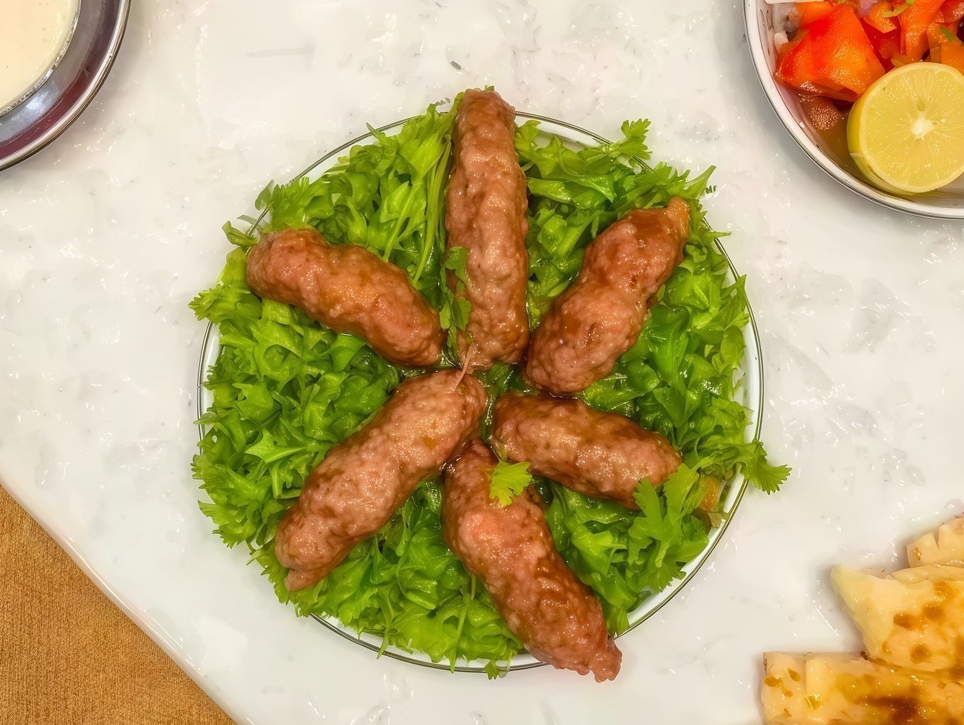 Quarter kilo kofta with rice