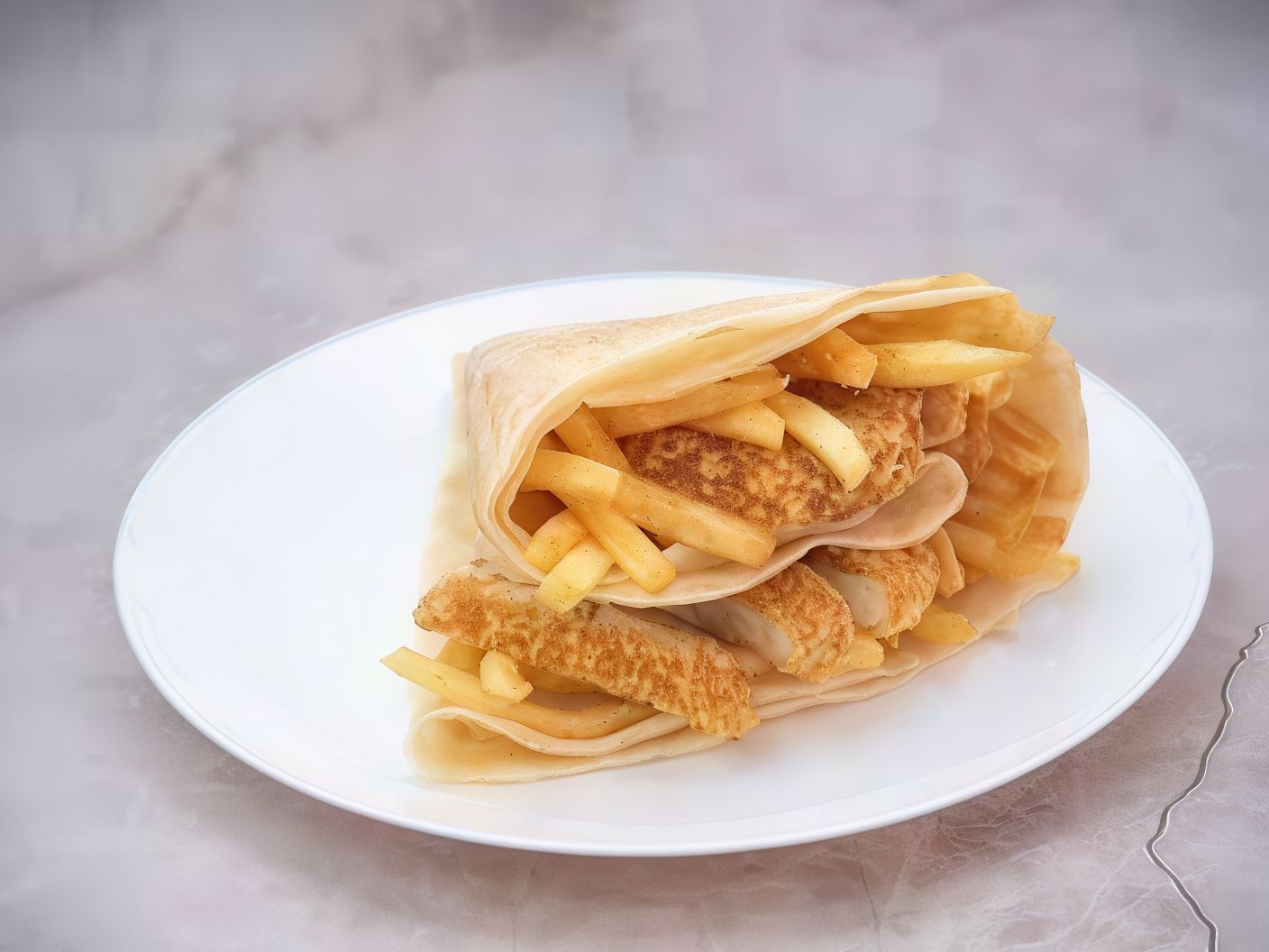 Pane and potatoes Crepe