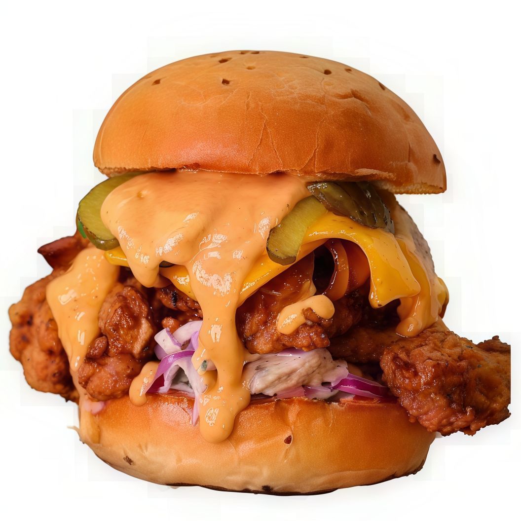 Chicken ranch Burger