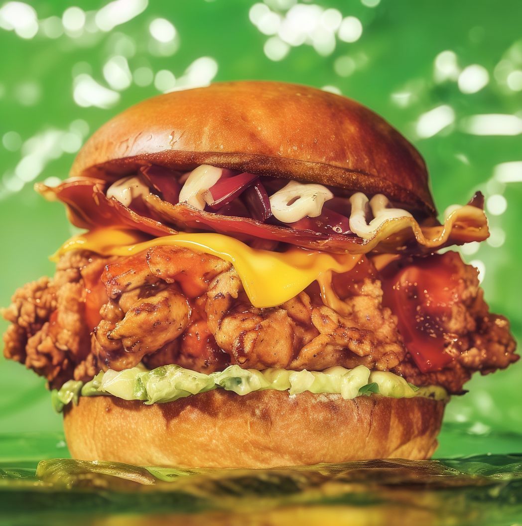 Smokey chicken Burger