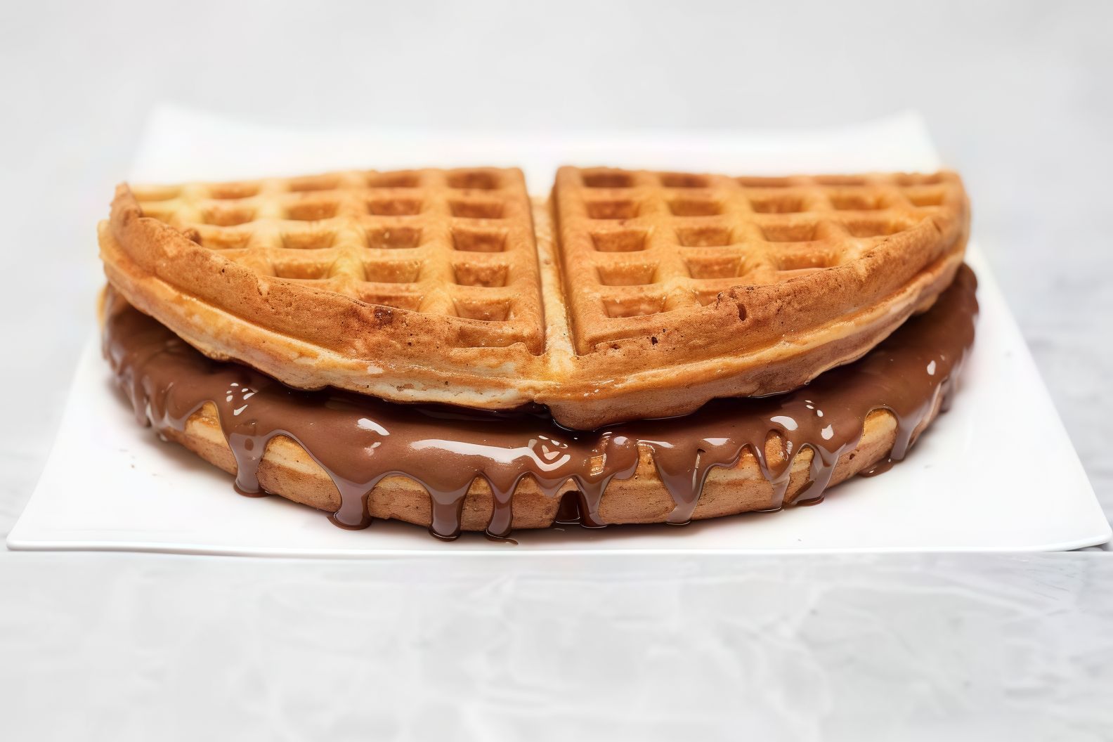 Snickers Chocolate waffle