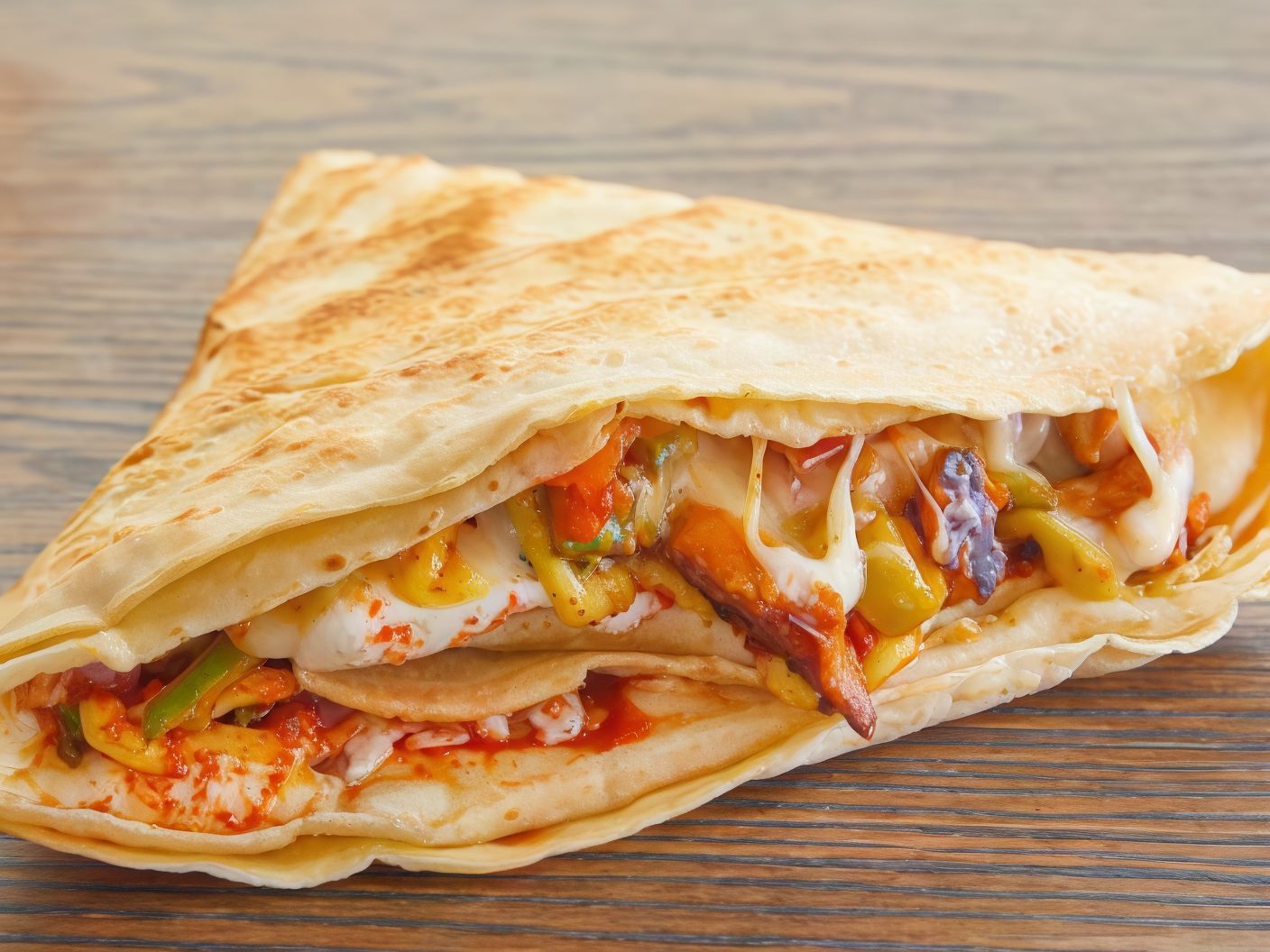 Mix Chicken Crepe