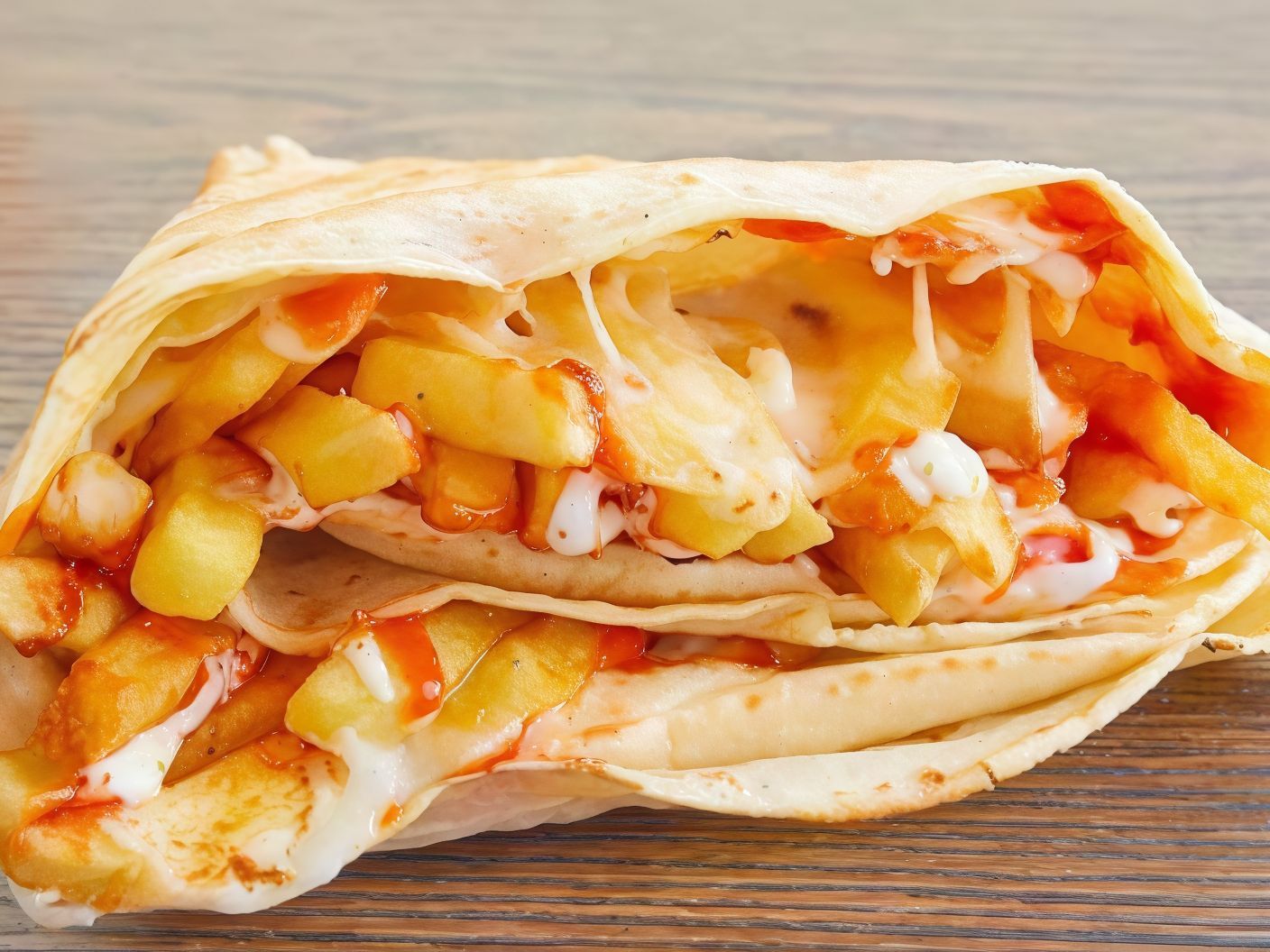 French Fries Crepe
