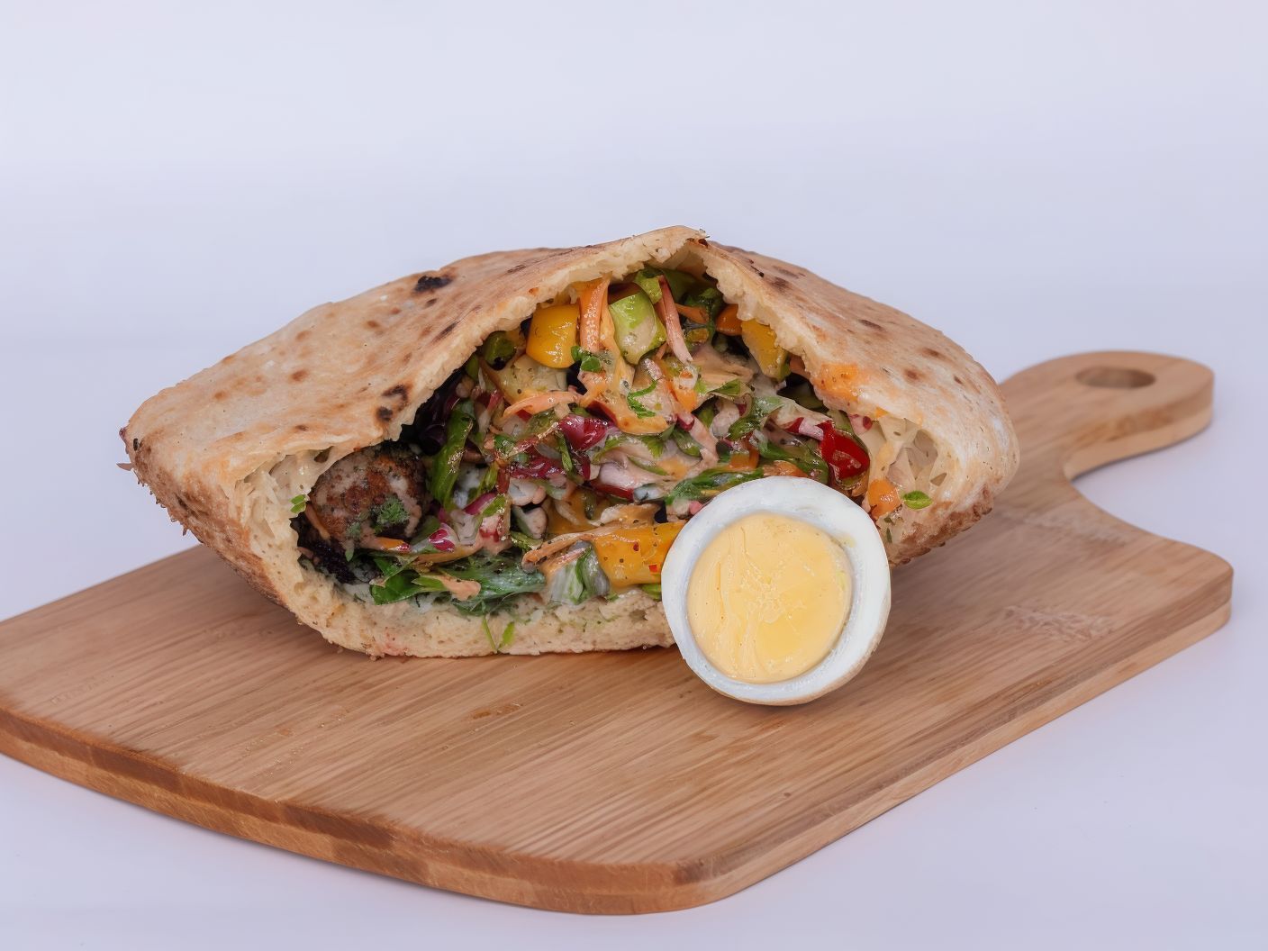 Stuffed Falafel Sandwich