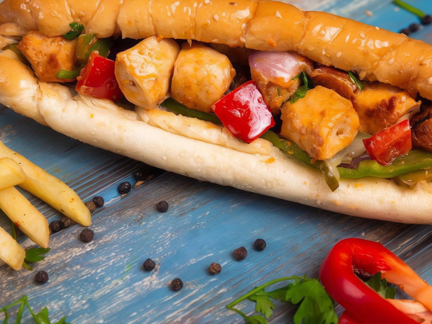 Shish Tawook Sandwich