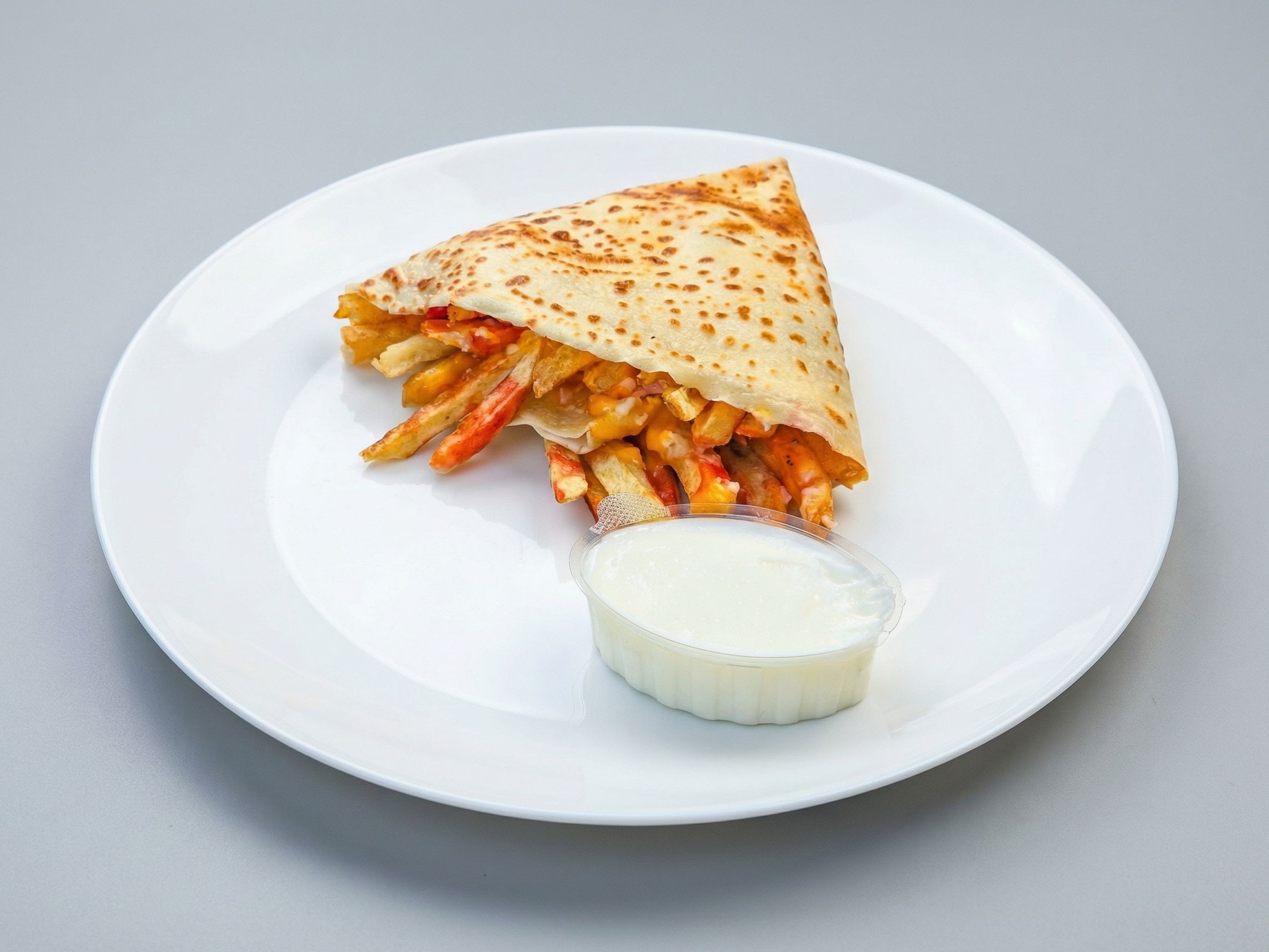 Chicken Burger Crepe