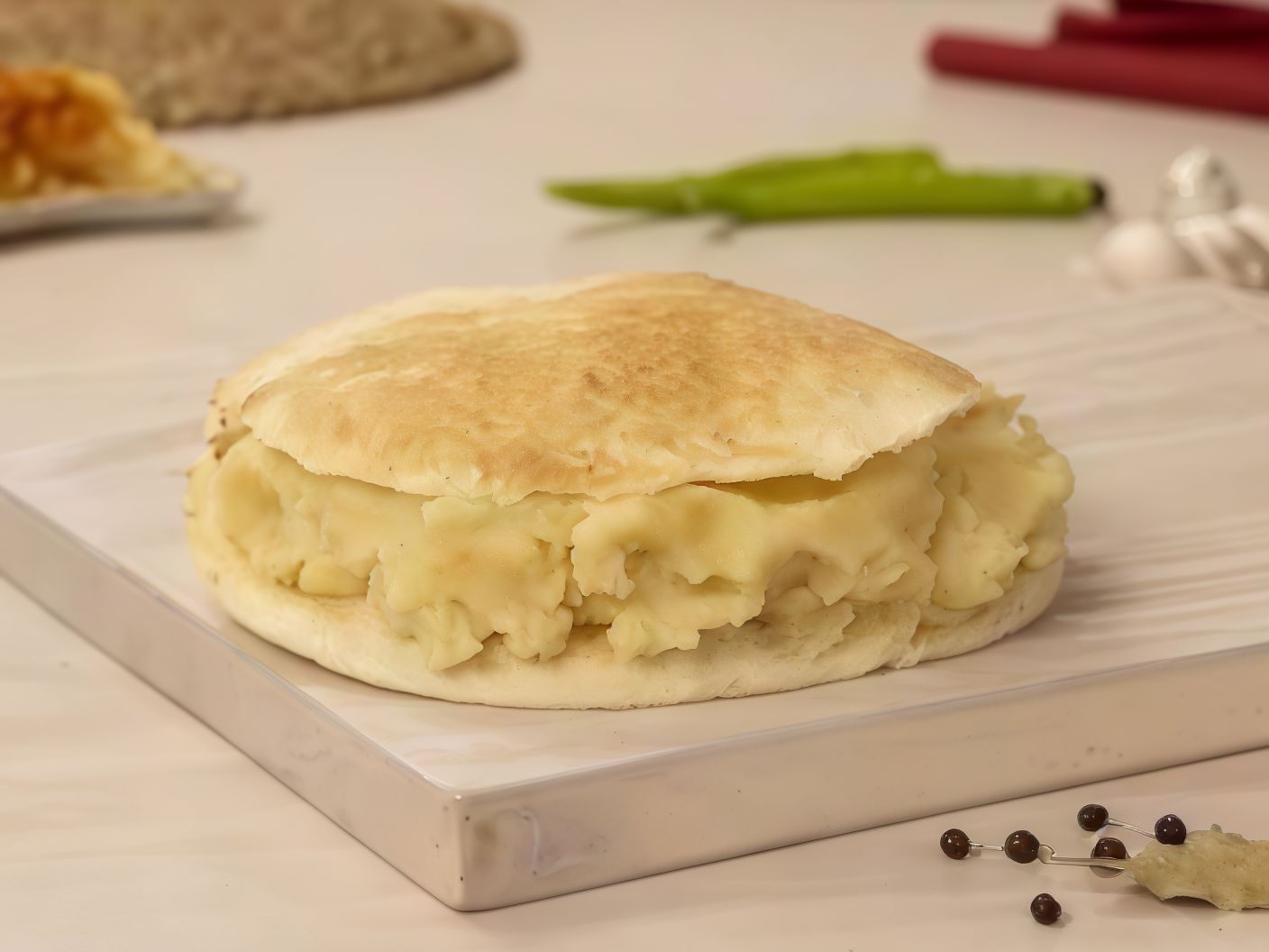 Mashed Potatoes sandwich