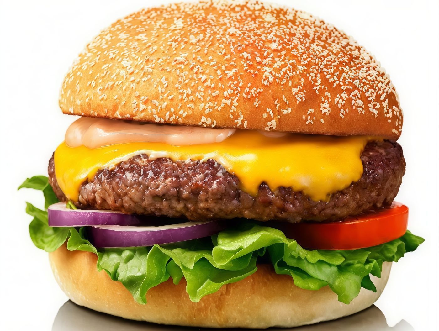 Classic Beef Burger Sandwich