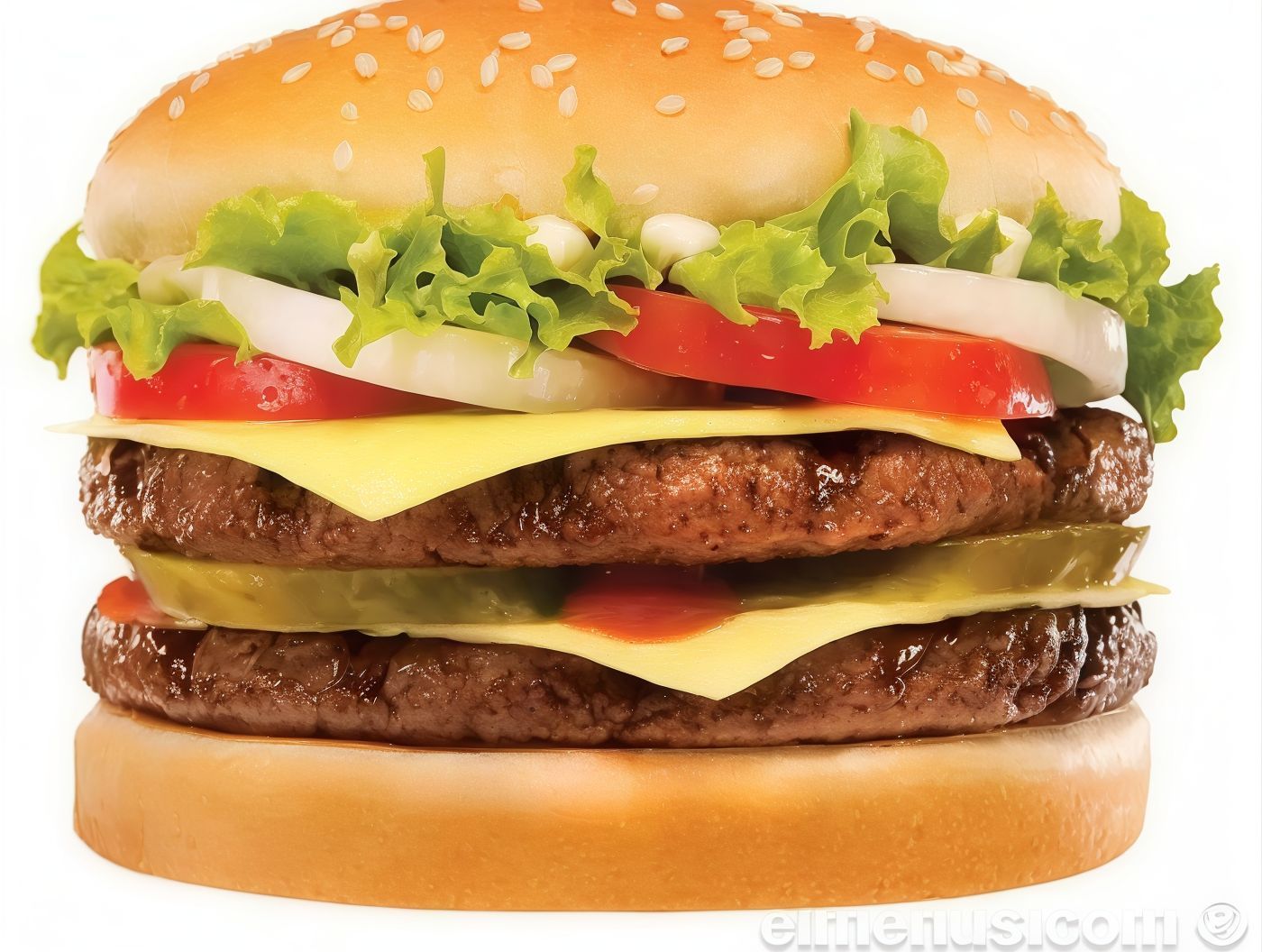 Double Beef Burger Sandwich