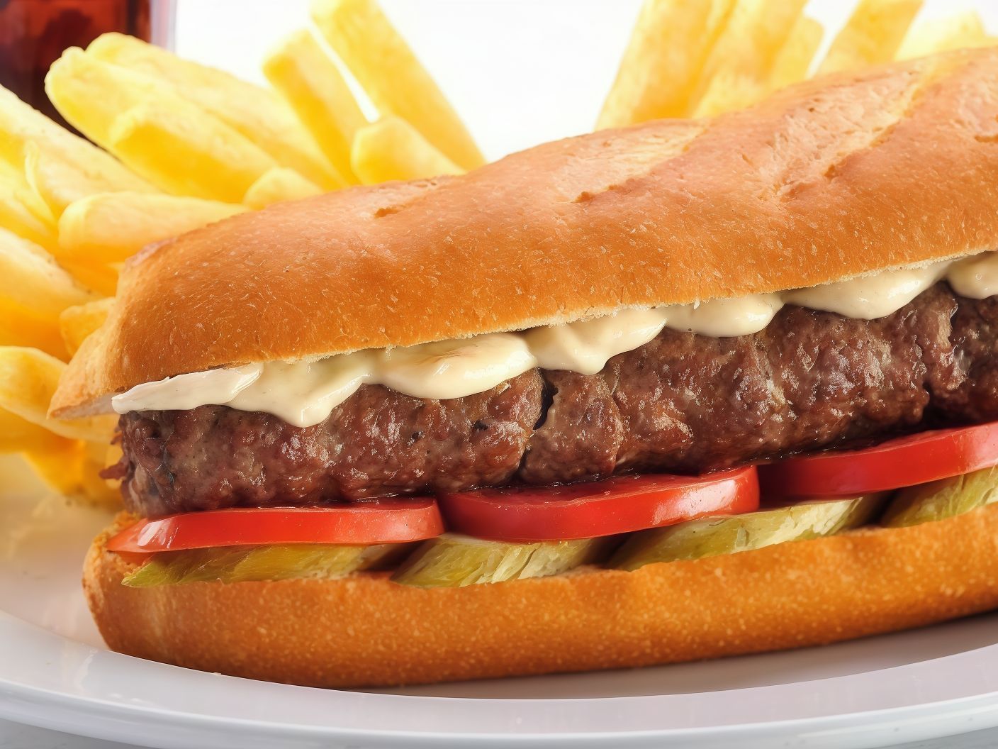 Kofta French Bread Sandwich
