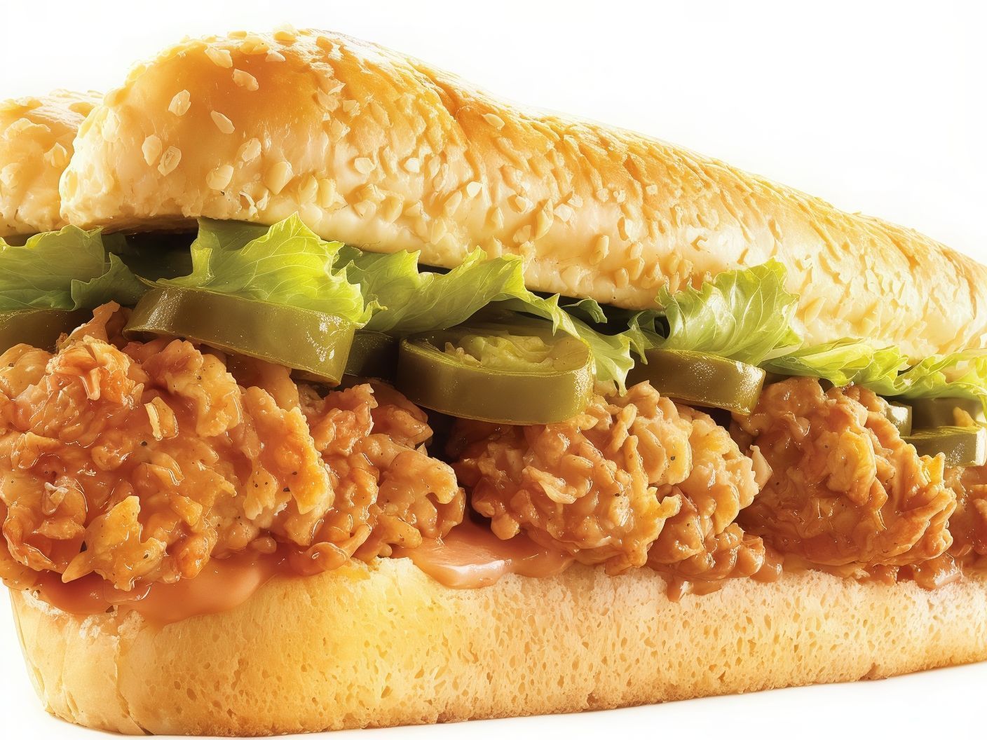 Fillet Chicken French Bread Sandwich