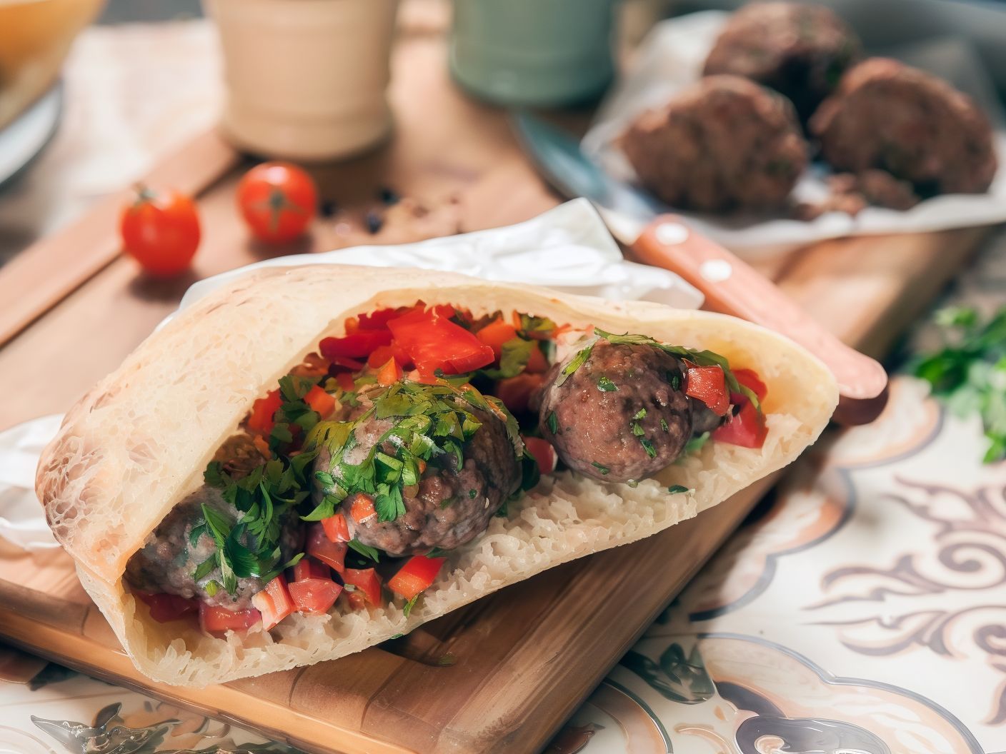 Kofta With Leia Loaf